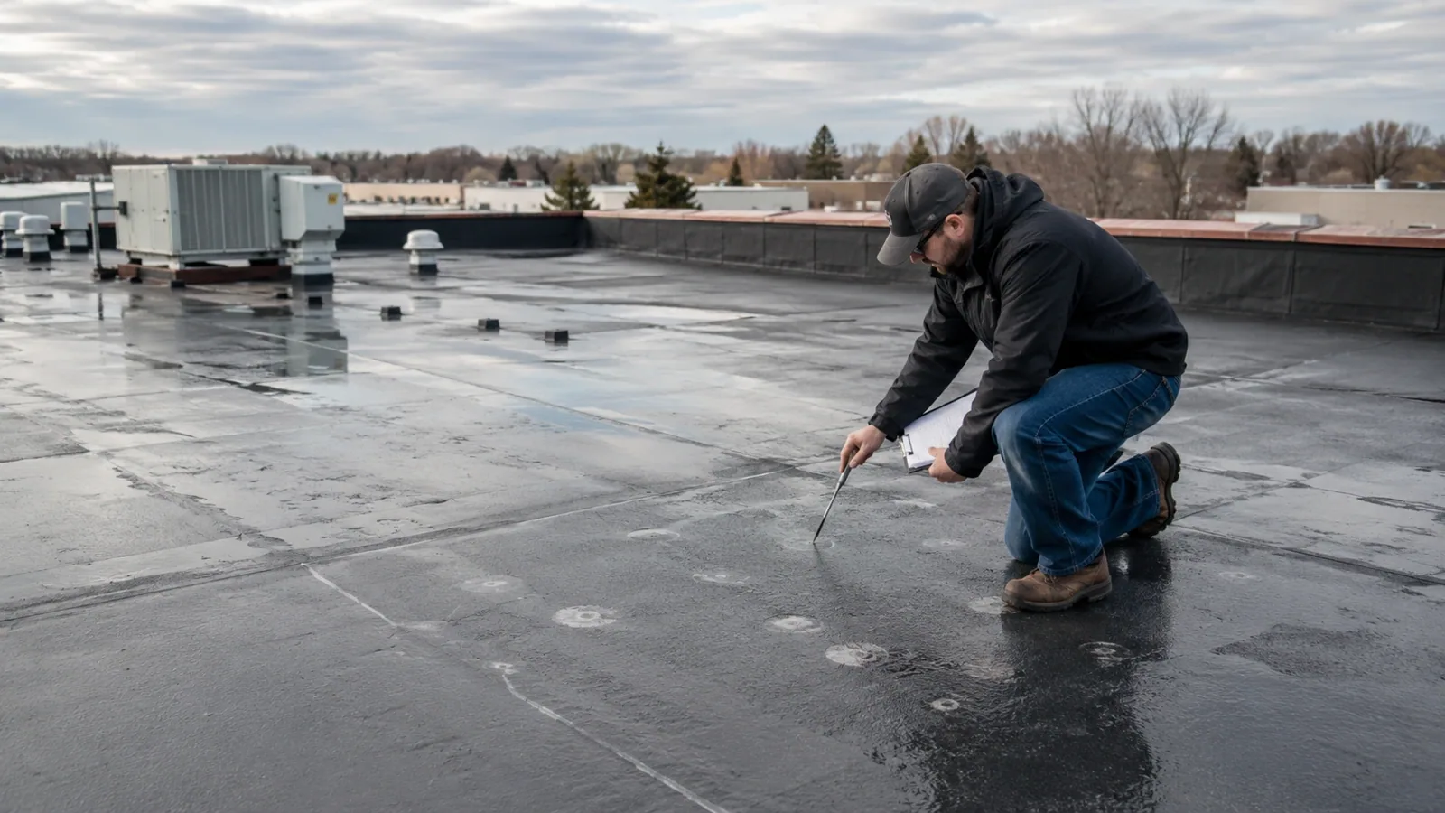 Infrared Roof Moisture Survey in Athens, GA